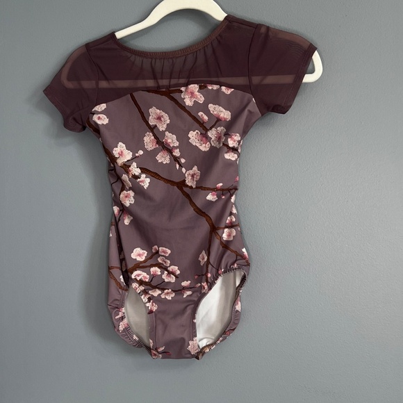 Lucky Leo Custom Cherry Blossom Open Back Leo - Picture 1 of 3